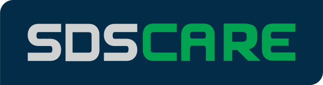 SDS Care logo, link to homepage